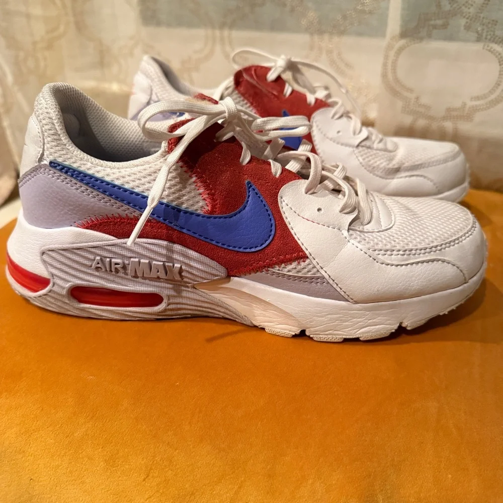 Nike Air Max Excee Women's‎ Shoes Size 8 CD5432-115 White/Sapphire-Pure Violet
